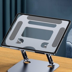 Choetech tablet, laptopállvány asztali szürke (H061)