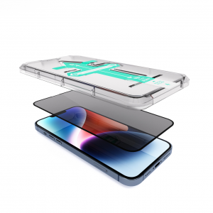 iPhone 14 Pro Next One All Rounder Privacy Glass Screen Protector kijelzővédő üvegfólia