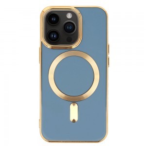 iPhone 14 Plus Beauty MagSafe kompatibilis tok kék
