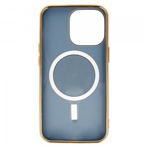 iPhone 14 Beauty MagSafe kompatibilis tok kék