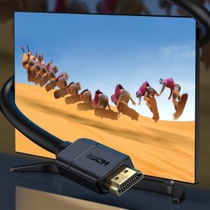 Baseus 2.0 18 GB/s HDR HDMI-HDMI kábel 1,5 m fekete