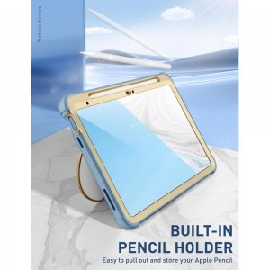 iPad 10.9 2022 Supcase Cosmo márványmintás tok kék
