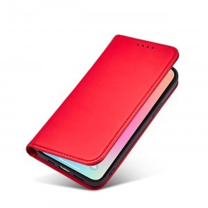 Samsung Galaxy A23 5G Mágneses Card fliptok piros