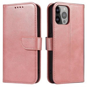 Samsung Galaxy A23 5G Mágneses fliptok rózsaszín