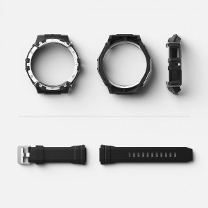 Samsung Galaxy Watch 4/5 44 mm Ringke Fusion-X Guard kijelzőborítás fehér