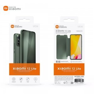 Xiaomi 12 Lite 5G Book View Case fliptok zöld gyári