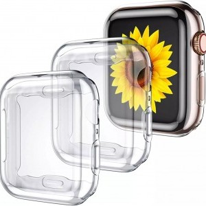 Apple Watch 44mm Soft Clear átlátszó TPU tok