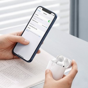 Ugreen HiTune T2 ENC vízálló vezeték nélküli Bluetooth 5.0 fülhallgató fehér