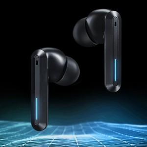 WK Design Bluetooth fülhallgató TWS vízálló IPX4 szürke