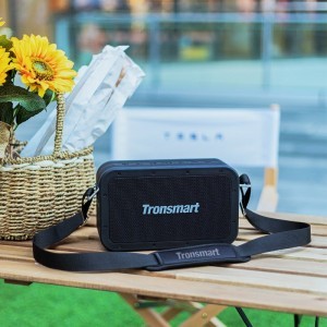 Tronsmart Force Max vezeték nélküli Bluetooth hangszóró 80W Powerbank funkcióval fekete-10