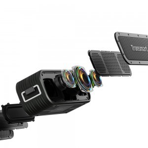 Tronsmart Force X 60W vízálló vezeték nélküli Bluetooth hangszóró Powerbank funkcióval fekete