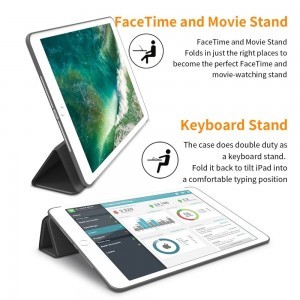 iPad Air 2 Tech-protect Smartcase Fekete