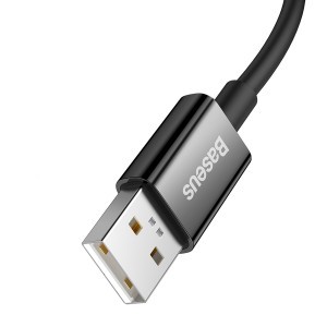 Baseus Superior SuperVOOC USB - Type C kábel 65W 1m fekete (CAYS000901)