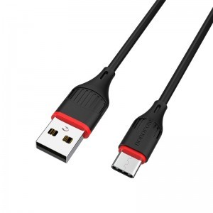 Borofone BX17 Enjoy USB - USB Type-C kábel 3A 1m fekete