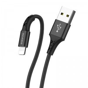 Borofone BX20 Enjoy USB - Lightning kábel 2A 1m fekete