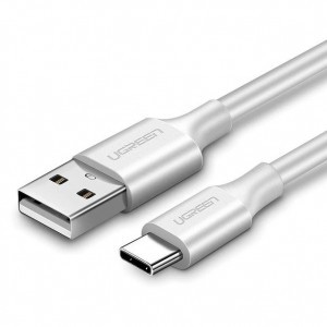 Ugreen USB - USB-C QC3.0 kábel 0,5 m (fehér)-0