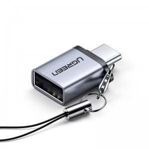 Ugreen US270 USB-A - USB-C OTG adapter (szürke)