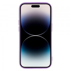 iPhone 14 Pro Max Vennus szilikon tok szív mintával lila