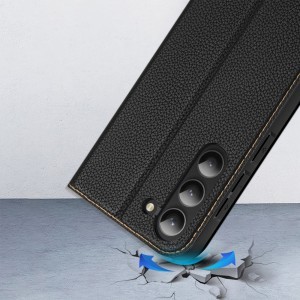 Samsung Galaxy S23 Dux Ducis Skin X2 mágneses fliptok fekete