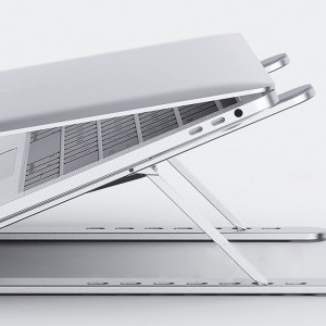 Orico PFB-A2-SV-BP állítható alumínium laptop állvány (ezüst) 