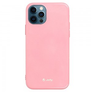 Jelly szilikon tok iPhone 14 Pro Max világos rózsaszín