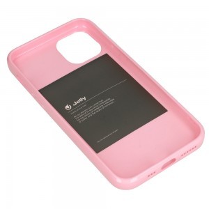 Jelly szilikon tok iPhone 14 világos rózsaszín