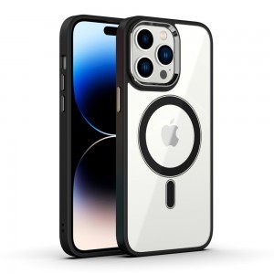 iPhone 14 Pro Magnetic Clear tok átlátszó (Magsafe kompatibilis)