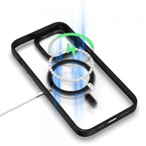 iPhone 11 Pro Max Magnetic Clear tok átlátszó (Magsafe kompatibilis)