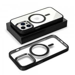 iPhone 13 Pro Max Magnetic Clear telefontok átlátszó (Magsafe kompatibilis)