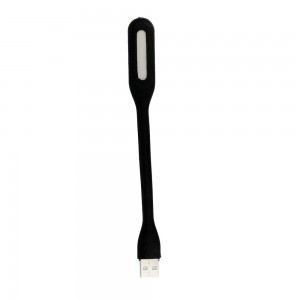 Mini Led USB szilikon lámpa fekete