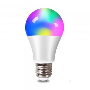 RGB színes LED izzó 15W távirányítóval