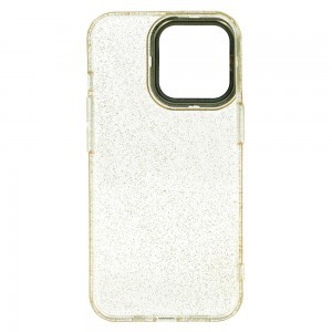 iPhone 14 Tel Protect Gold Glitter tok arany