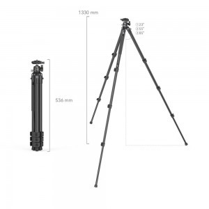 SmallRig AP-10 Carbon Fiber Tripod, fényképező állvány (4060)-1