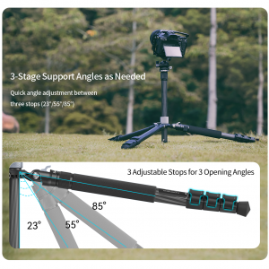 SmallRig AP-10 Carbon Fiber Tripod, fényképező állvány (4060)-2