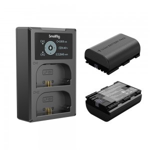 SmallRig LP-E6NH fényképezőgép akkumulátor- és töltőkészlet (3821)-5