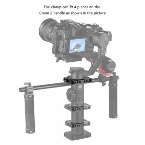 SmallRig Rod Clamp, rúdbilincs Zhiyun Crane2/Crane v2 gimbalokhoz (2119)-5