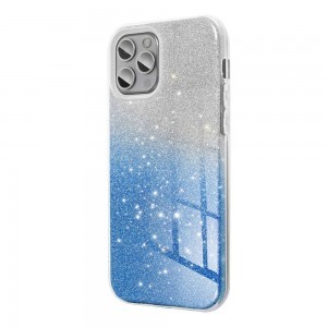 Samsung Galaxy A23 5G Forcell Shinning tok átlátszó/kék