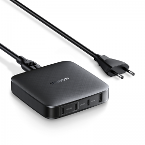 Ugreen CD226 hálózati töltő adapter, 1xUSB QC3.0, 3xUSB-C, 100 W, PD (fekete)