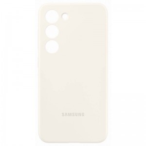 Samsung Galaxy S23 gyári szilikon tok krémszínű (EF-PS911TUEGWW)
