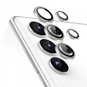 Samsung Galaxy S23 Ultra ESR kameralencsevédő üveg ezüst