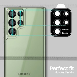 Samsung Galaxy S23 Ultra WhiteStone kameralencse védő üvegfólia