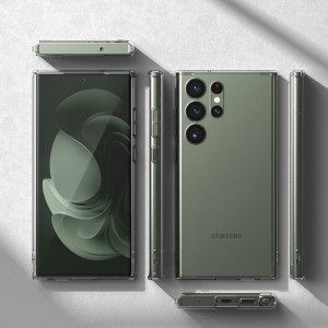 Samsung Galaxy S23 Ultra Ringke Fusion PC tok TPU kerettel átlátszó