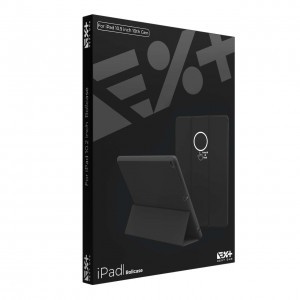 iPad 10.9'' 2022 (10. generáció) Next One Rollcase tok Pencil tartóval fekete