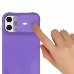 iPhone 7/8/SE2020/SE 2022 Nexeri Szilikon tok kameralencse védővel lila