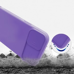iPhone 7/8/SE2020/SE 2022 Nexeri Szilikon tok kameralencse védővel lila