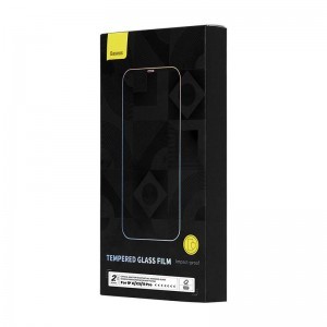 iPhone X / XS / 11 Pro Baseus Crystal kijelzővédő üvegfólia 0.3mm (2db)
