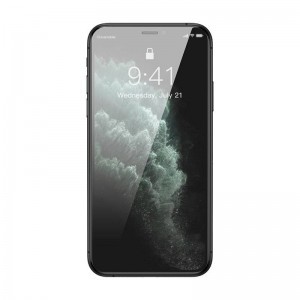 iPhone X / XS / 11 Pro Baseus Crystal kijelzővédő üvegfólia 0.3mm (2db)