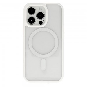 iPhone 14 Plus Idear W18 MagSafe kompatibilis tok fehér