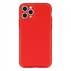 Samsung Galaxy S23 Tel Protect Luxury szilikon tok piros