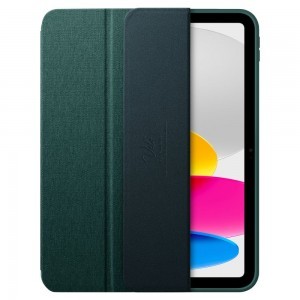 iPad 10.9 2022 Spigen Urban Fit tok Midnight green színben (ACS05308)